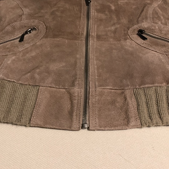 Marcelle Renee Women’s Leather/Knit Jacket - Picture 7 of 7